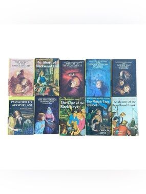 Vintage Nancy Drew 1960’s - 80’s 10 Book Lot